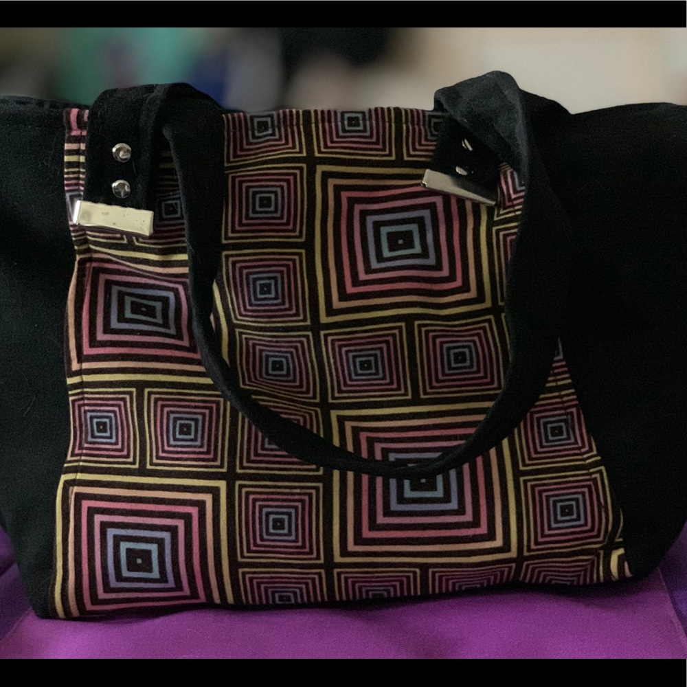 Handmade mini tote bag